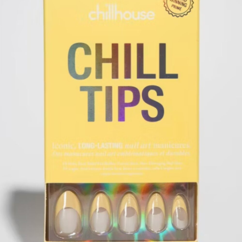 Chillhouse Chill Tips Press-On Nails – Bougie Butter – Almond – New in Box